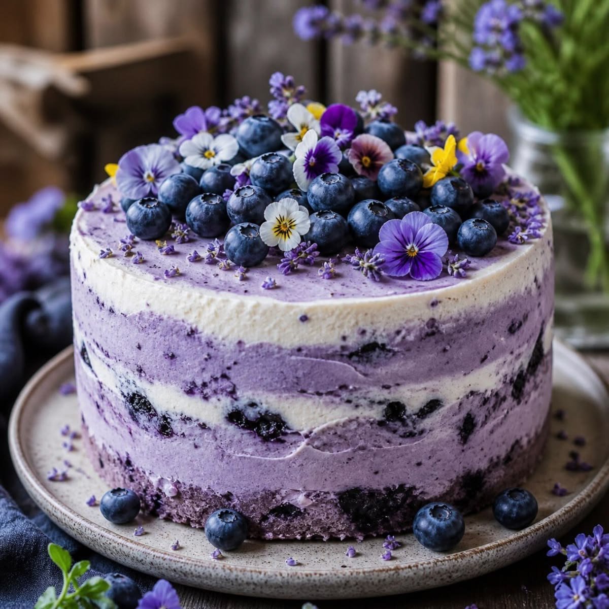Blueberry Bliss Cake