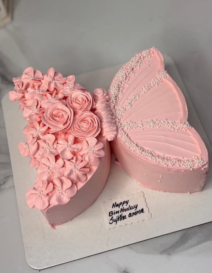 Butterfly Theme Cake